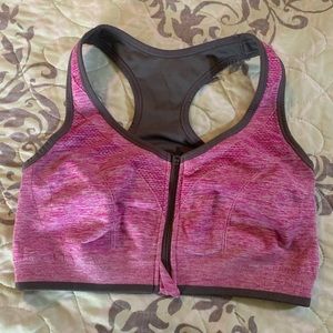 Unbranded Zip up Sports Bra Size M